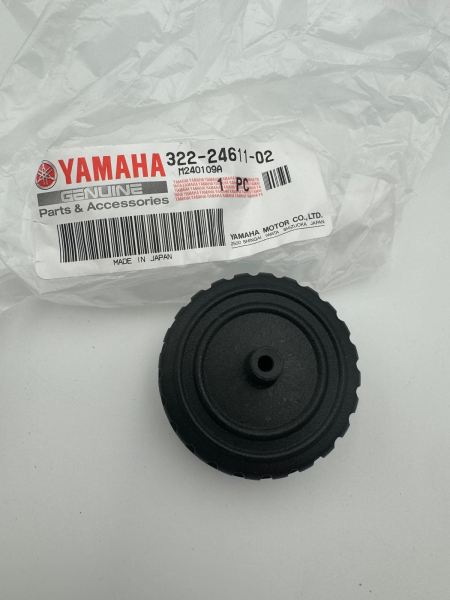 Yamaha Tankdeckel TY50M TY80 TY125 TY175 TY250 DT250 DT400 MX XT500 YZ80 YZ250  322-24611-02 Original NEU 322-24611-02 Origin